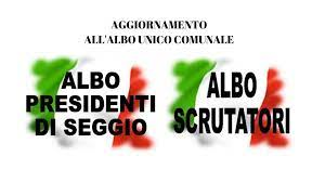 Aggiornamento Albo Scrutatori e Presidenti dei Seggi Elettorali